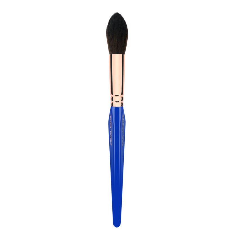 Bdellium Tools Professional Makeup Brush - Golden Triangle 944 Tapered Contour - With All Vegan and Soft Synthetic Fibers, For Adding Dimension (Blue, 1pc) - Image 5